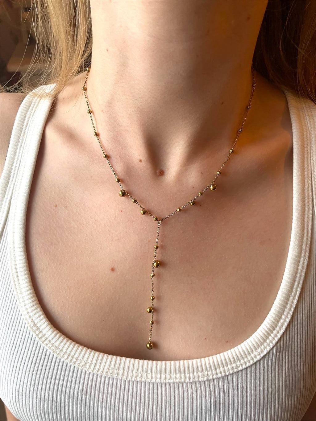 Tulip Necklace - Gold