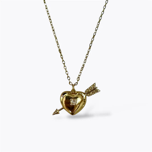 Arrow Heart Necklace